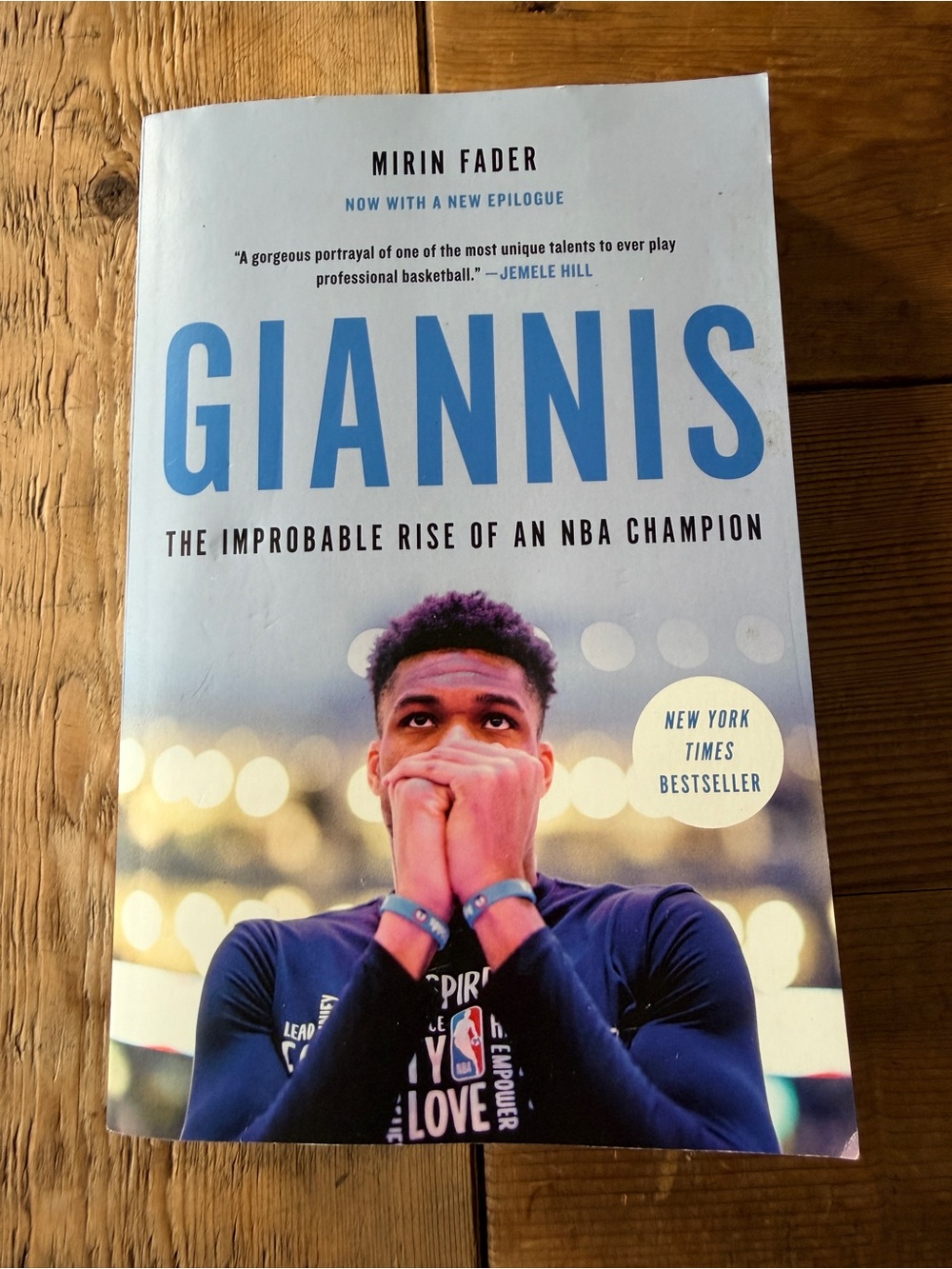 Giannis: The Improbable Rise of an NBA Champion paperback book NWOT